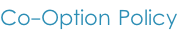 Co-Option Policy